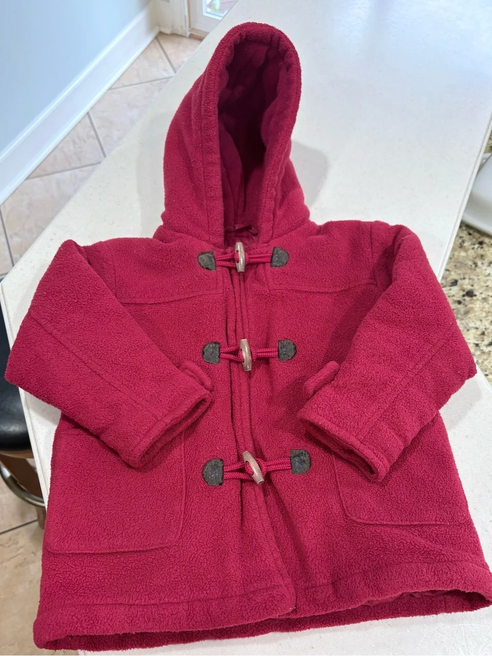 Oshkosh vintage toddler hooded fleece.